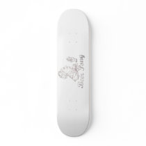 Beer Pong King Custom Skate Board