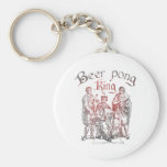 Beer Pong Kings Key Chains