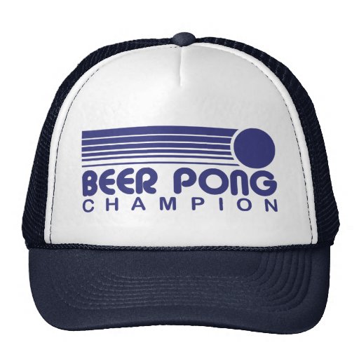Beer Pong Mesh Hats