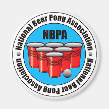 Beer Pong Refrigerator Magnets