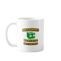Beer-Powered Forensic Scientist Coffee Mug