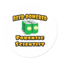 Beer-Powered Forensic Scientist