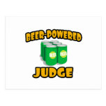 Beer-Powered Judge Postcards