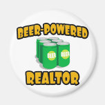 Beer-Powered Realtor Magnet