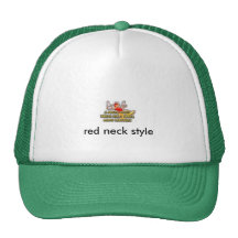 beer, red neck style mesh hat