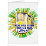 beer-SPLASH Greeting Card