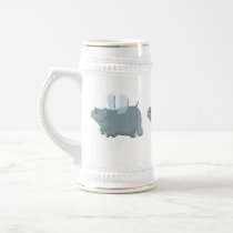 Beer Stein: Flying Hippo Mug