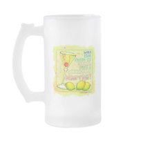Beer Steins - Frosted Mugs - Lemon Drop Martini