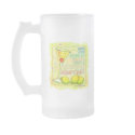 Beer Steins - Frosted Mugs - Lemon Drop Martini