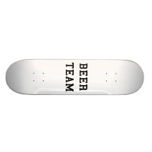 Beer Team - Any Team Colors Skate Deck