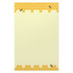 Bees And Honeycomb stationery