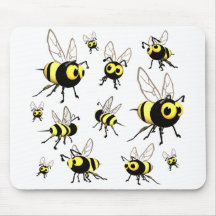 Bees Mouse Pad