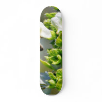 Bees Pollenating Basil Skate Boards