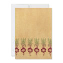 Beet Invitation Blank