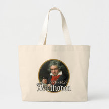 Beethoven Canvas Bags