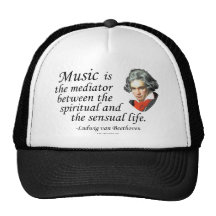 Beethoven on Music Trucker Hat