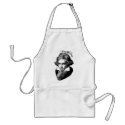 Beethoven Portrait on T shirts, Mugs, Gifts aprons