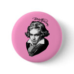 Beethoven Portrait on T shirts, Mugs, Gifts Pins