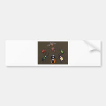 Beetle Circle of Fantasy Bumper Sticker