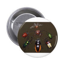 Beetle Circle of Fantasy Pin