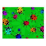 Beetle Swarm Postcards