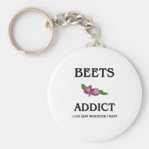 Beets Addict Key Chains