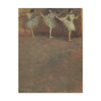 Before the Ballet (detail) by Edgar Degas Postcards