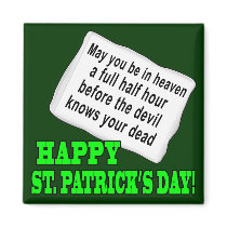 before the devil knows you're dead t-shirts magnets