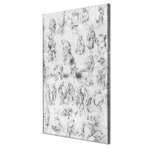 Beggars Canvas Print