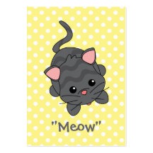 Beggin Kitty Business Card Template