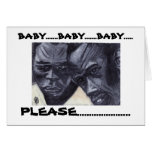 BEGGING FOR FORGIVENESS card