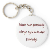 Begin Again Key Chain