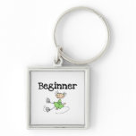 Beginner Ice Skating T-shirts and Gifts Keychains