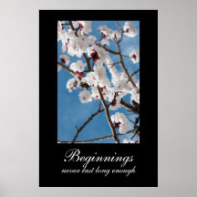 Beginnings Demotivational Poster