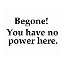 Begone! Post Cards