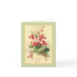 Begonia Birthday Greetings Cards