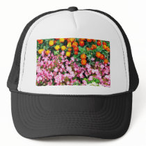 Begonia French Marigold Trucker Hat