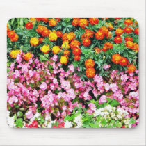 Begonia French Marigold Mouse Pad