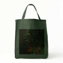 "Begonia  Granite Garden" Canvas Bags