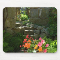 "Begonia  Granite Garden" Mousepads