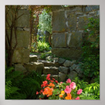 "Begonia  Granite Garden" Posters
