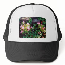 Begonias By Stone Wall Trucker Hats