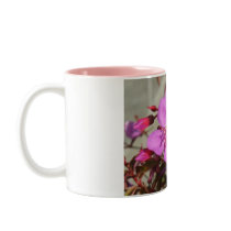 Begonias mug - choose style & colour, customize
