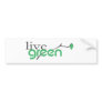beGreen4 Bumper Sticker