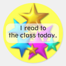 Behaviour Reward circle sticker