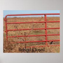 Behind Closed Gates..... Print