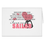 Behind every Sailor Greeting Card