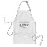 Behind Every Strong Soldier 1 Apron