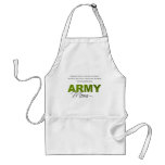 Behind Every Strong Soldier 2 Apron