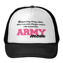 Behind Every Strong Soldier 3 Trucker Hat